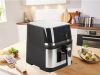 10-litrová teplovzdušná fritéza Air Fryer, 2400 W, 8 programov, LCD displej