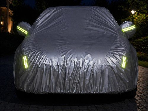 Autoplachta vo veľkosti XXL, s vreckami na spätné zrkadlá