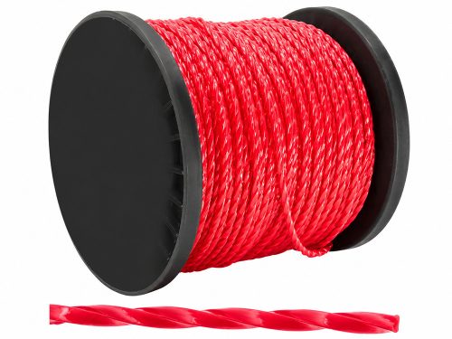 2,4 mm krútená a drážkovaná struna do krovinorezu, tichá, 100 m