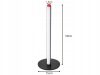 50 cm RGB LED lampa z kovovej zliatiny s diaľkovým ovládaním, čierna, USB, 7 farieb