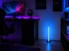 50 cm RGB LED lampa z kovovej zliatiny s diaľkovým ovládaním, čierna, USB, 7 farieb