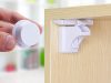 10-dielna súprava magnetických detských poistiek na skrinky a zásuvky, bez vŕtania, s 2 magnetickými kľúčmi