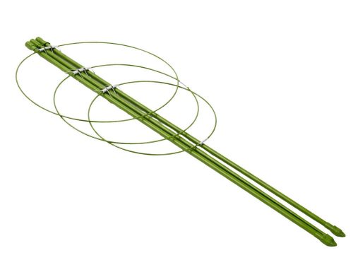 120 cm kruhová opora na rastliny, 3-kruhová opora na kvety