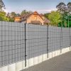 Tieniaca plotová páska 19cm x 35m, svetlo šedá