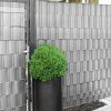 Tieniaca plotová páska 19cm x 35m, svetlo šedá