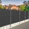 Plotová páska Springos FN0003 antracitová 4,75x35 m