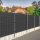 Plotová páska Springos FN0003 antracitová 4,75x35 m
