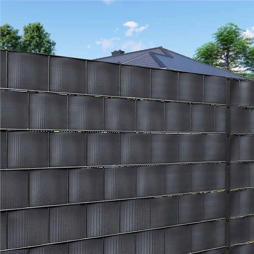Plotová páska Springos FN0003 antracitová 4,75x35 m