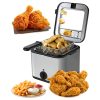 Tradičná fritéza Deep fryer Olejová 2,5L pre hranolky Ryby Silná 1000 W