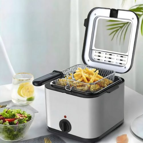 Tradičná fritéza Deep fryer Olejová 2,5L pre hranolky Ryby Silná 1000 W