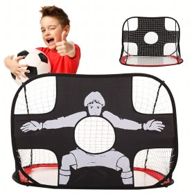   2v1 Tréningová skladacia bránka na futbal Futbalová podložka na zameriavanie
