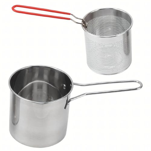Mini Hrniec s košíkom, fritéza na hlboké vyprážanie hranoliek, univerzálny
