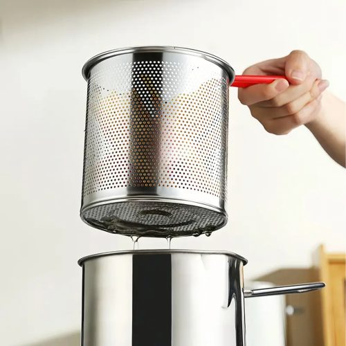 Mini Hrniec s košíkom, fritéza na hlboké vyprážanie hranoliek, univerzálny