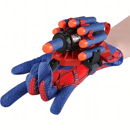 Spiderman Rukavica Vystreľovač siete Strieľacia rukavica + 20 šípok 1582