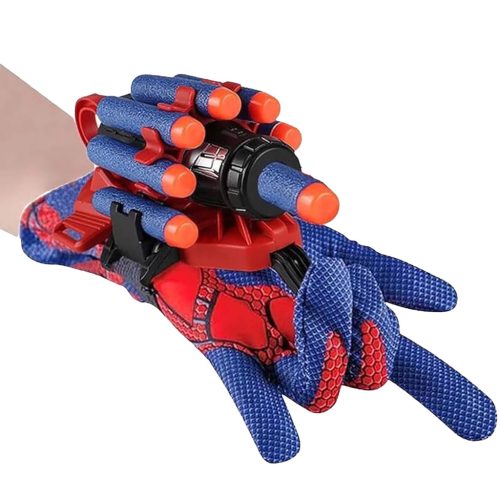 Spiderman Rukavica Vystreľovač siete Strieľacia rukavica + 20 šípok 1582