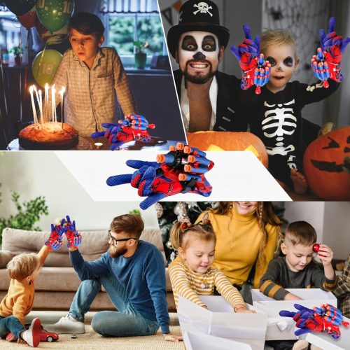 Spiderman Rukavica Vystreľovač siete Strieľacia rukavica + 20 šípok 1582
