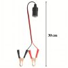 Adaptér do zásuvky zapaľovača 12 V/24 V s krokosvorkami