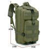 Turistický batoh, taktický batoh, vodotesný, 30 l