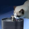 Dávkovač vody pre psa mačku 2,2 l Automatická napájačka Tichá fontána FILTER