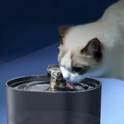 Dávkovač vody pre psa mačku 2,2 l Automatická napájačka Tichá fontána FILTER
