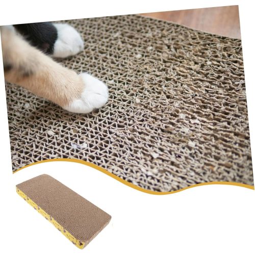 ŠKRABADLO PRE MAČKY KARTÓNOVÉ LEHÁTKO HORIZONTÁLNA PODLOŽKA NA ŠKRABANIE EKO 30 cm