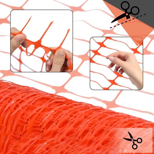 STAVEBNÁ SIEŤKA CESTNÁ PLASTICKÁ ORANŽOVÁ 1x50M 100G