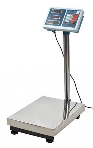 Aku. úložná nerezová digitálna elektronická váha do 100kg LCD