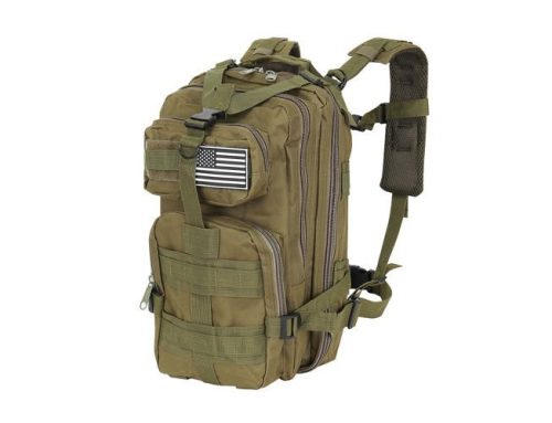 Batoh Trizand Veľký Priestranný Vojenský Batoh Survival 20-40 l khaki