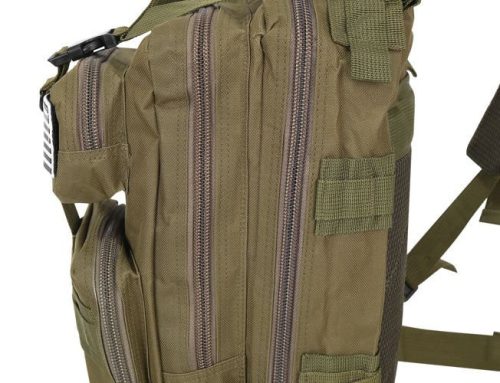 Batoh Trizand Veľký Priestranný Vojenský Batoh Survival 20-40 l khaki
