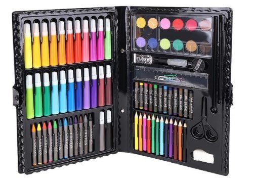 Umelecký set na maľovanie XXL 86 ks Kufrík