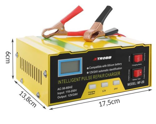 AUTOMATICKÝ usmerňovač S FUNKCIOU OPRAVY 12V 24V