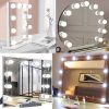 LED SVETIELKA NA ZRKADLO DO TOALETKY NA MAKE-UP, 10 ÚROVNÍ JASU, 2 M