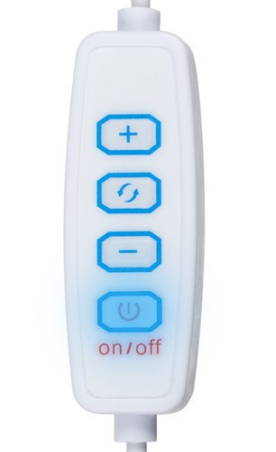LED SVETIELKA NA ZRKADLO DO TOALETKY NA MAKE-UP, 10 ÚROVNÍ JASU, 2 M