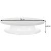 Patera na tortu Otočný tanier na tortu na zdobenie tort 28