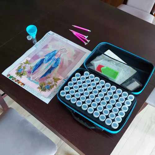 Príslušenstvo pre Diamond Painting Haft Diamantový Výkonný Sada na Vyšívanie Puzdro