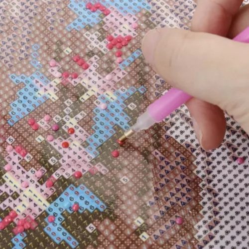 Príslušenstvo pre Diamond Painting Haft Diamantový Výkonný Sada na Vyšívanie Puzdro