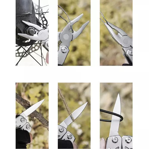 Multitool Survivalovy Nástroj 13v1 + Bity Sada multifunkčných nástrojov