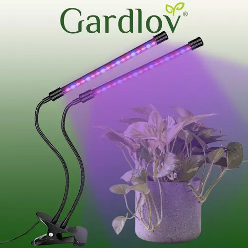 LED lampa na pestovanie rastlín, zvýšenie osvetlenia, časový panel x 2 + diaľkové ovládanie