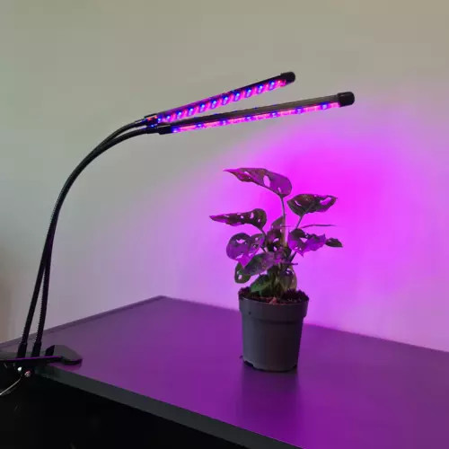 LED lampa na pestovanie rastlín, zvýšenie osvetlenia, časový panel x 2 + diaľkové ovládanie