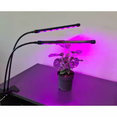 LED lampa na pestovanie rastlín, zvýšenie osvetlenia, časový panel x 2 + diaľkové ovládanie