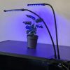 LED lampa na pestovanie rastlín, zvýšenie osvetlenia, časový panel x 2 + diaľkové ovládanie
