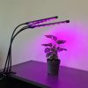 LED lampa na pestovanie rastlín, zvýšenie osvetlenia, časový panel x 3 + diaľkové ovládanie