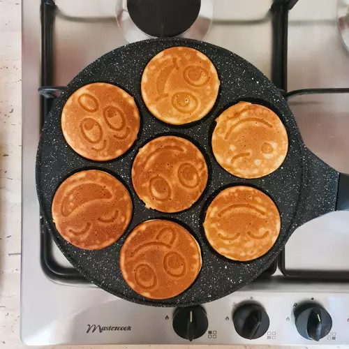 Panvica pre sadené vajcia Pancakes Palacinky Indukcia Plyn RUHHY