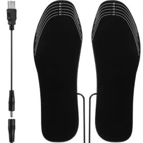   Vyhrievané vložky do topánok 41-46, USB ohrievače nôh na zimu