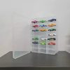 Uzamykateľná polica Kufor na Autíčka Autíčka Expozitor na 46 áut