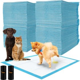   Absorpčné podložky Hygienické jednorazové rohože pre psa 60x90 cm 100ks + vrecia