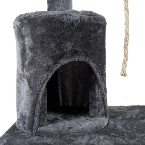 Škrabadlo pre mačky, mačací strom, 5 úrovní, 141 cm