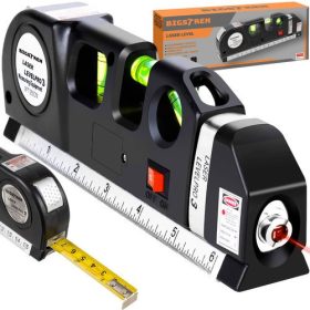 LASEROVÁ VODOVÁHA S ODMERKOU 20 cm BIGSTREN