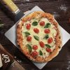 Lopata na pizzu RUHHY Veľká lopatka na chlieb oceľová Podnos Lopatka + labka