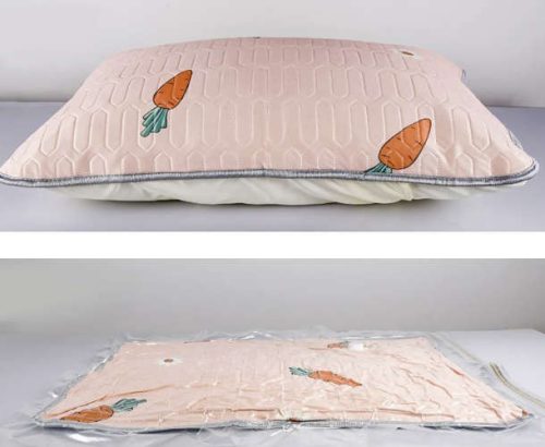 Vákuové vrecia na oblečenie Sada 10ks Vákuové Vrece Pumpa veľká 50x70 cm